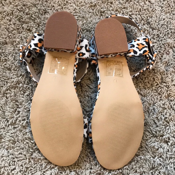 ASOS animal print sandals - Picture 6 of 6